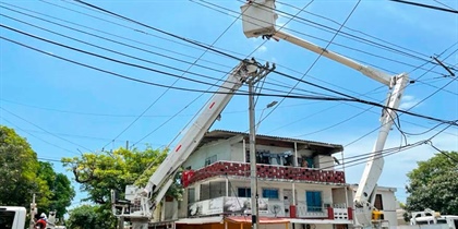 En el barrio San Roque, en el suroriente de Barranquilla, se presentarán labores eléctricas para instalación de postes y redes por parte de un particular, este jueves, 14 de septiembre. Por tanto, la empresa Air-e informa que de 8:30 de la mañana a 6:00 de la tarde se requerirá suspensión del servicio de energía en el sector de la calle 30 con carrera 33.