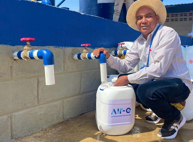 Agua potable para la Yotojorochi en la Guajira