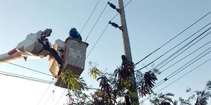 La empresa de energía Air-e informa a sus usuarios las mejoras programadas de mantenimiento que desarrollará este sábado 9 de marzo en sectores de Barranquilla y municipios del Atlántico, para la adecuación y lavado de redes eléctricas de media tensión.