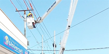 La empresa Air-e adelanta este jueves 16 de marzo, trabajos eléctricos en Santa Marta, como parte del proyecto de modernización de redes eléctricas.