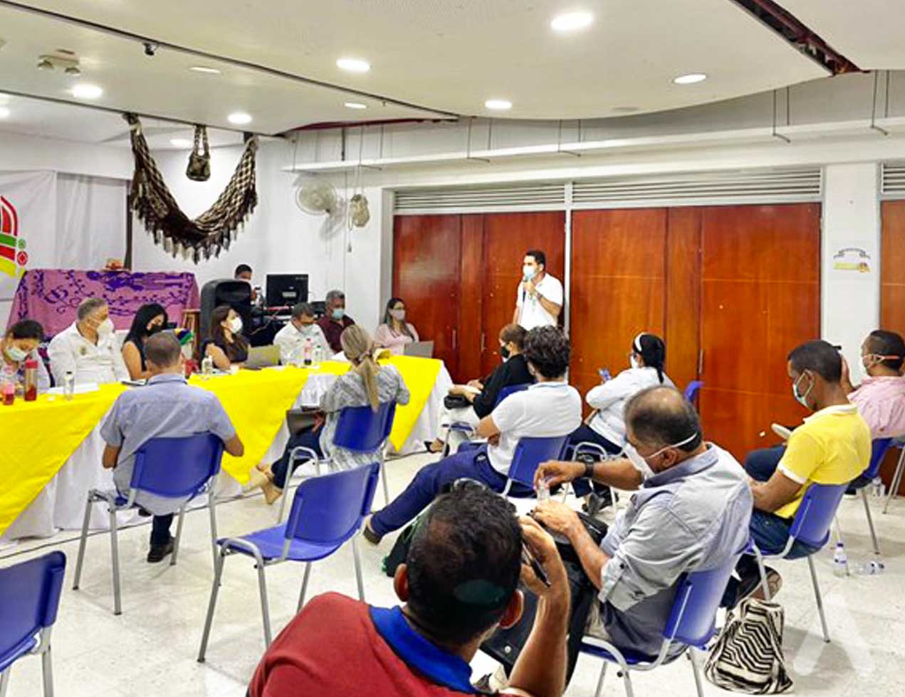 Air-e socializó inversiones en Maicao durante mesa de trabajo de la Superservicios