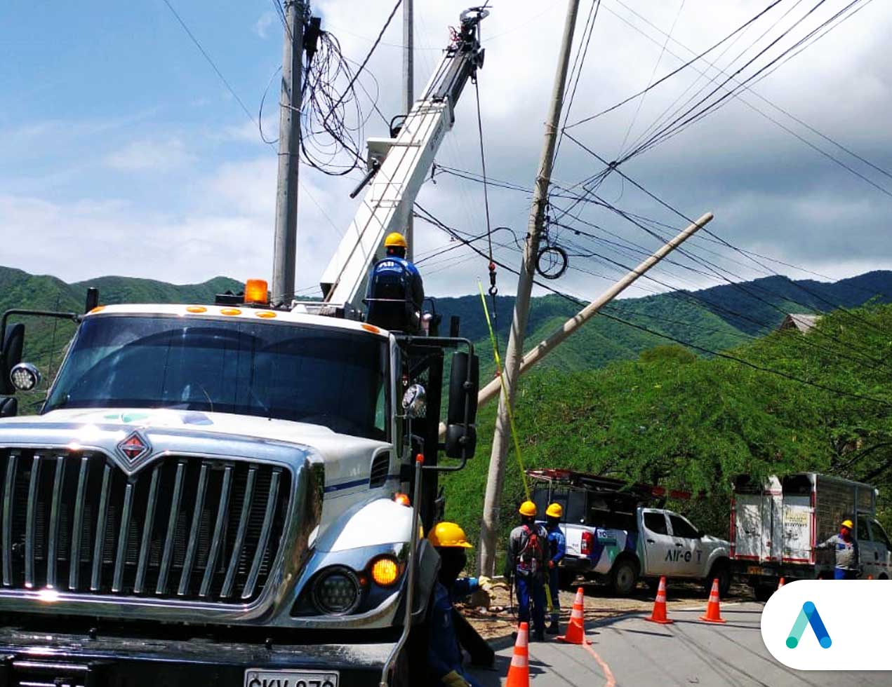Nueva jornada de adecuación en infraestructura eléctrica de Taganga 