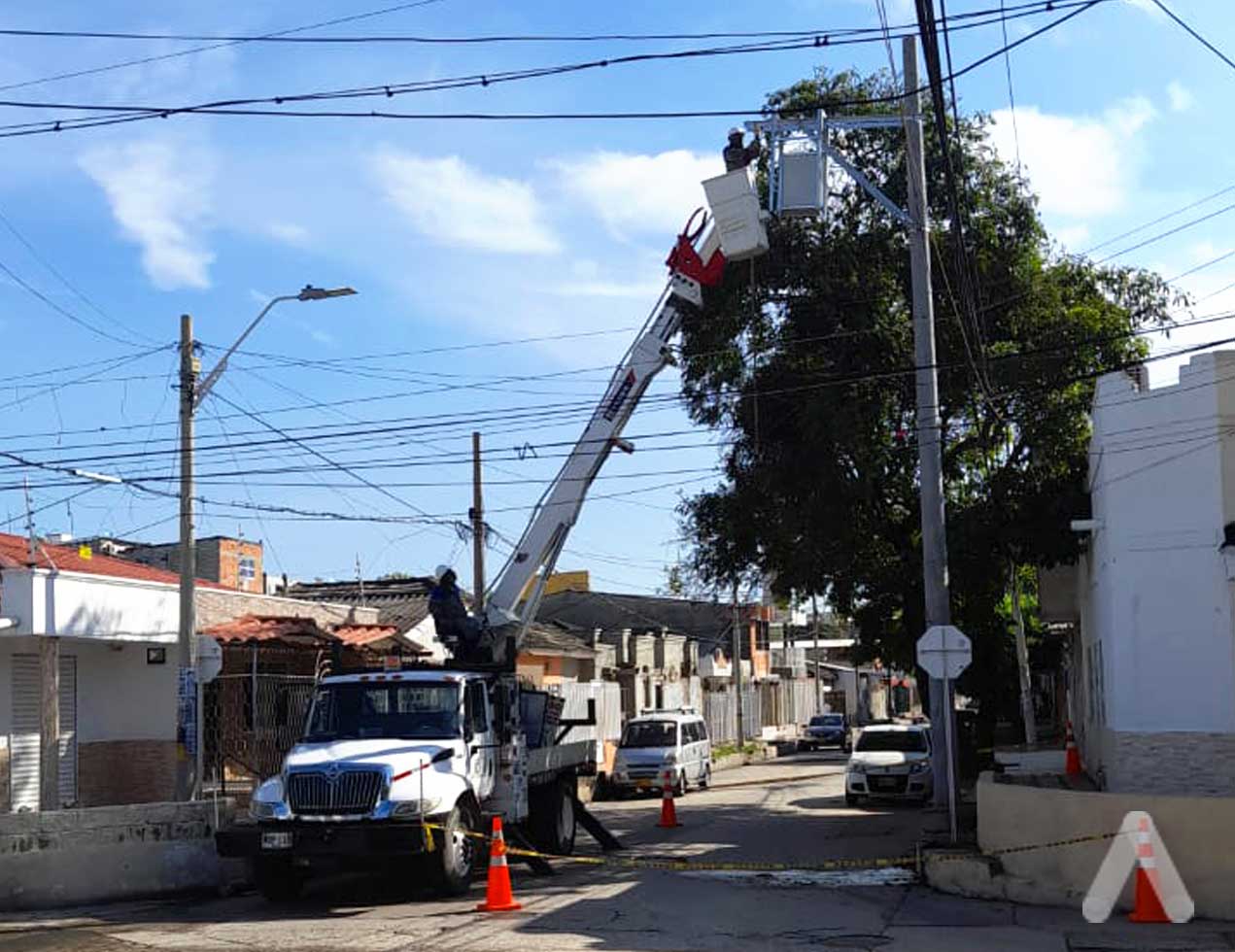 Ejecutan obras de mejora de redes para 380 usuarios en el barrio Atlántico