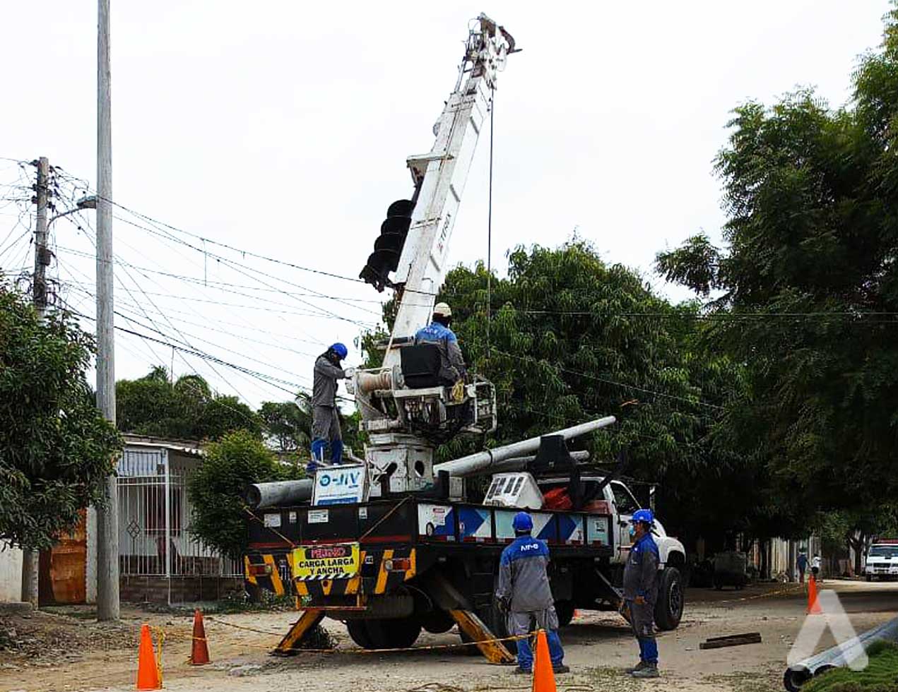 1.257 familias del barrio La Arboleda en Soledad beneficiadas con nuevas redes eléctricas