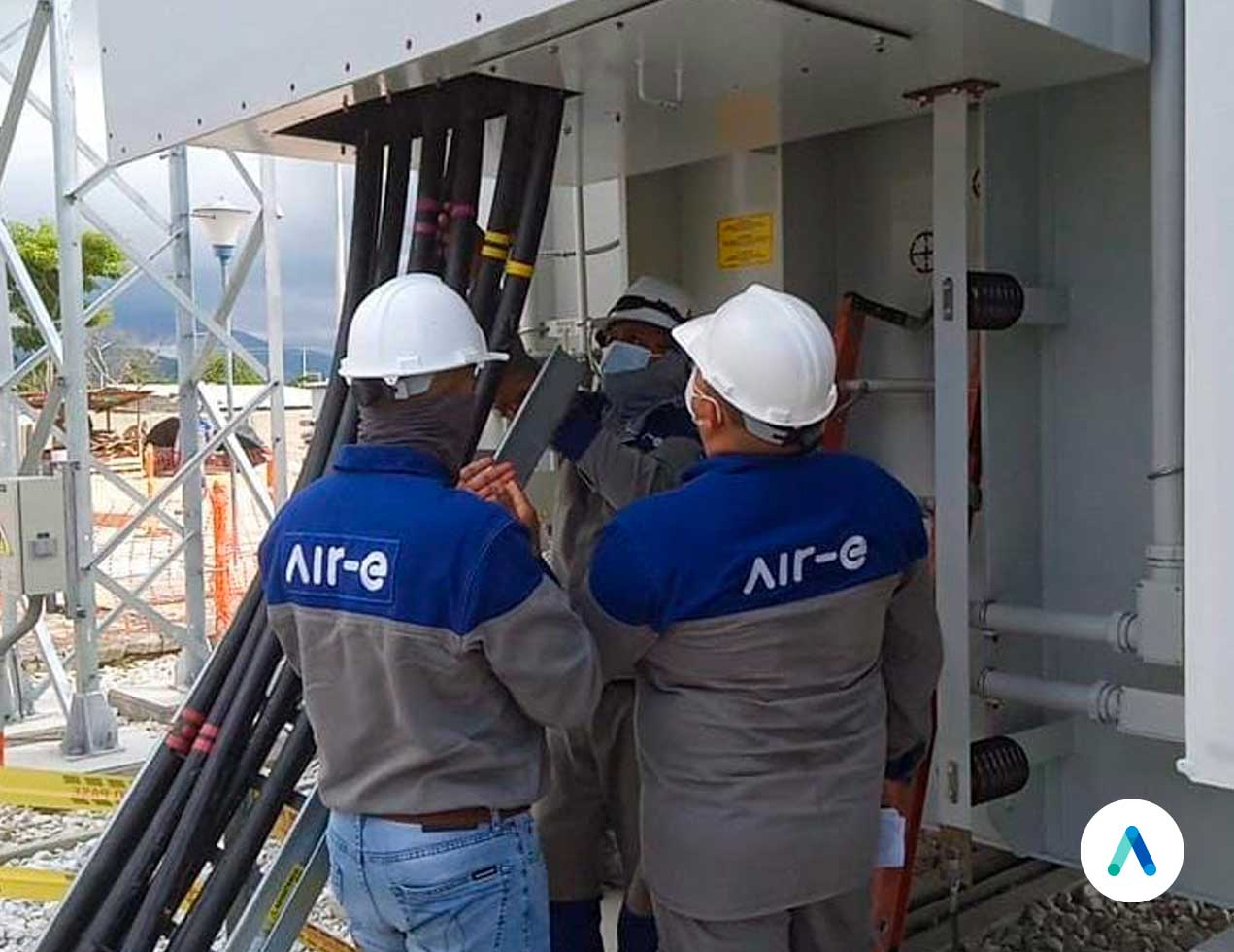 Air-e avanza en 95% de nueva  infraestructura eléctrica en Ciénaga