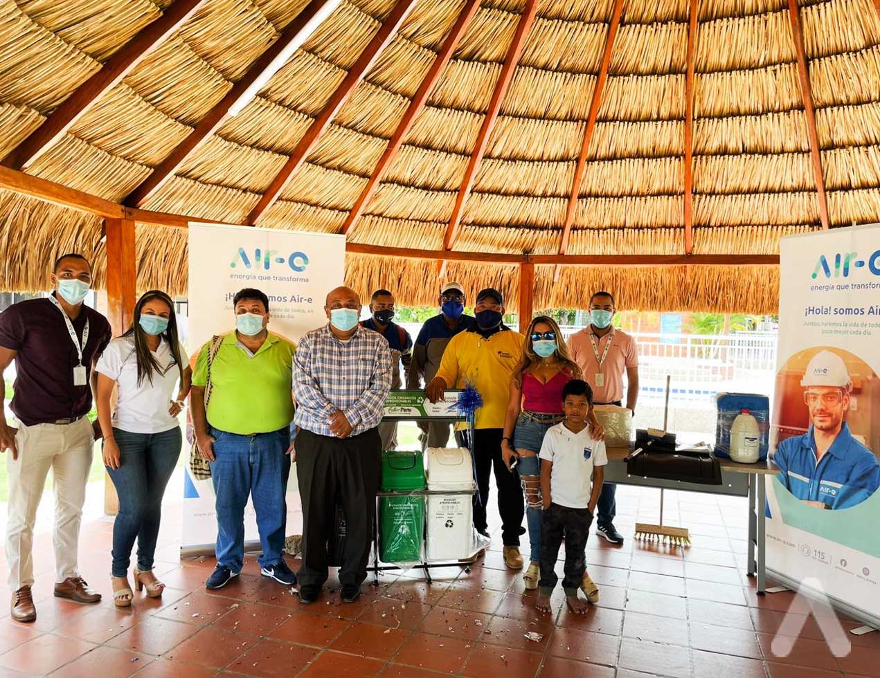  Air-e premia conjunto residencial Terrazas de Coquivacoa en Riohacha por su compromiso con el pago de las facturas