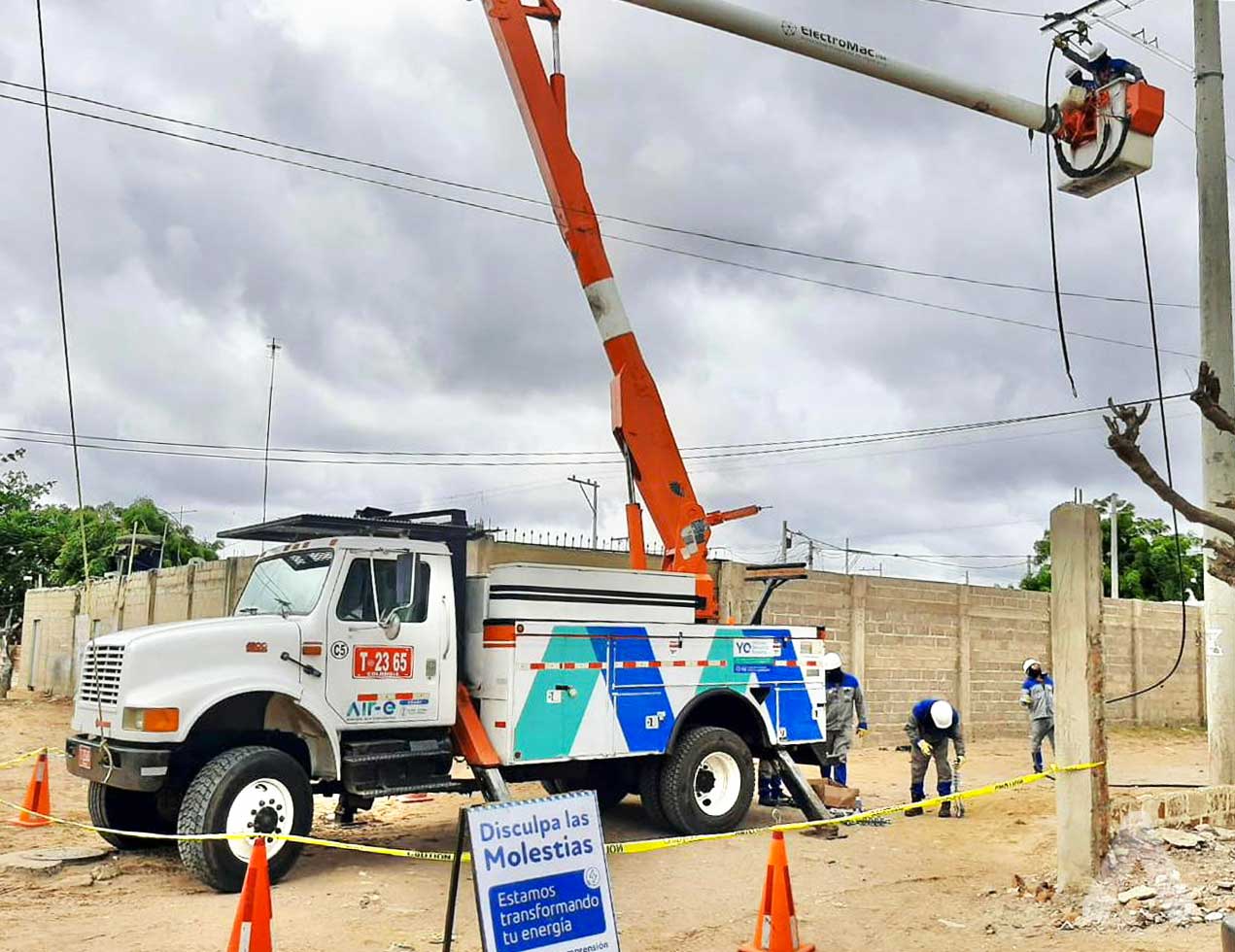 Trabajos eléctricos en sectores de Riohacha, zona rural de Manaure y San Juan del Cesar 