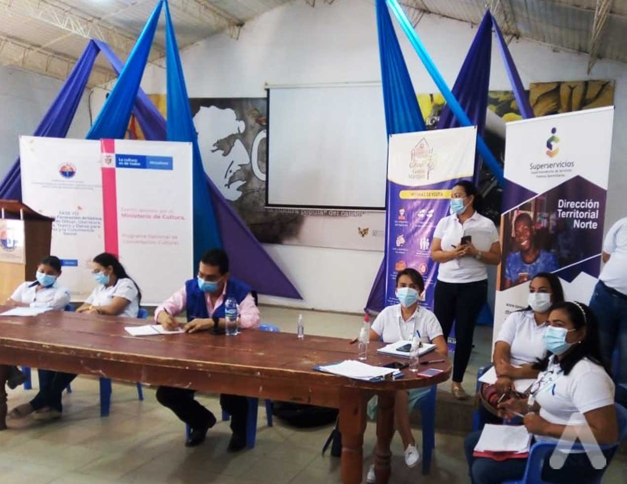 Air-e presente en mesa de servicios  públicos en Aracataca 