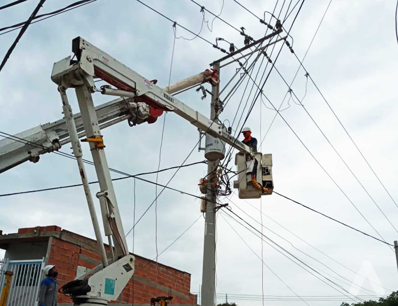 280 familias de Prado Soledad beneficiados con nuevas redes eléctricas