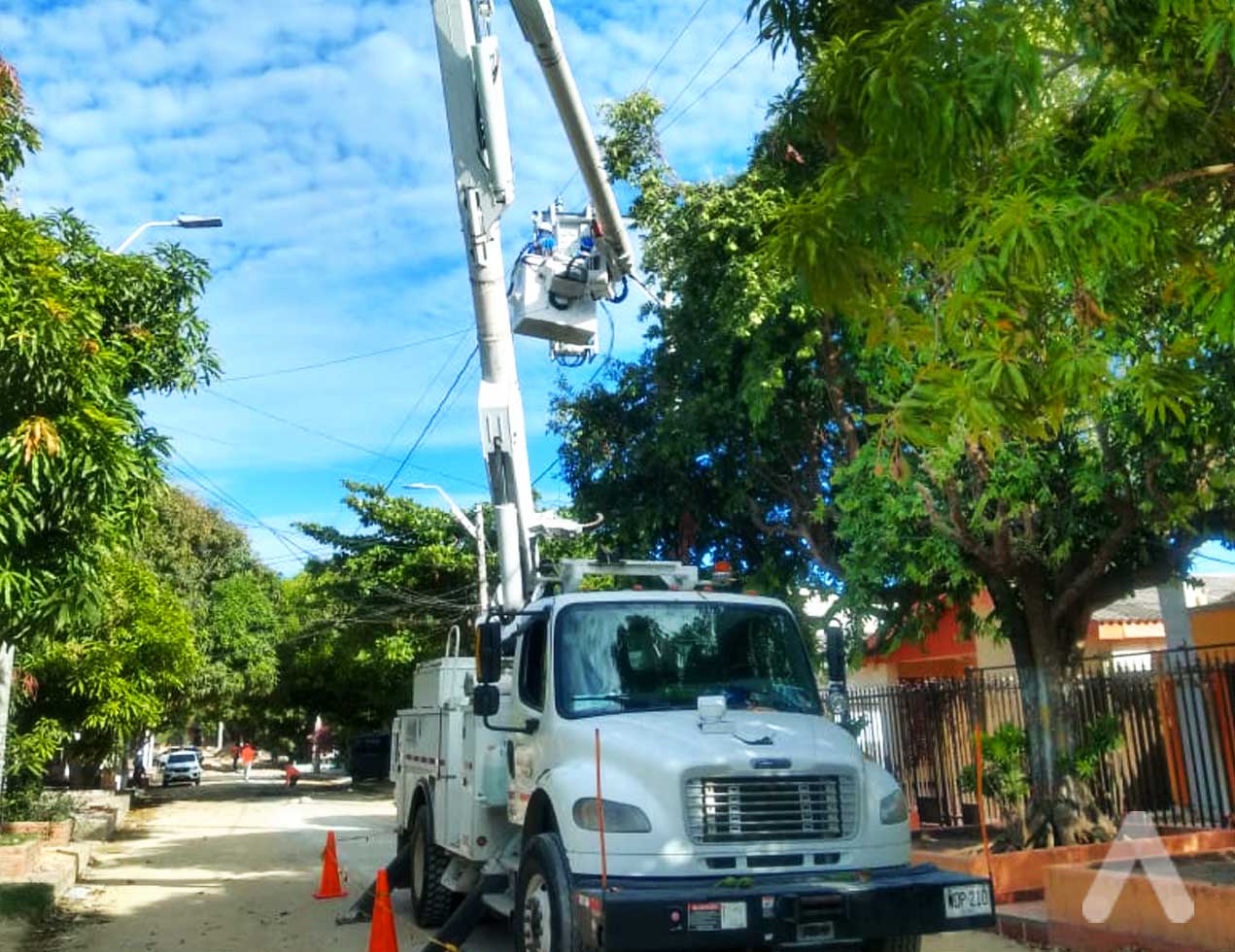 Air-e trabaja en reposición de redes para 4.193 familias en el barrio San José