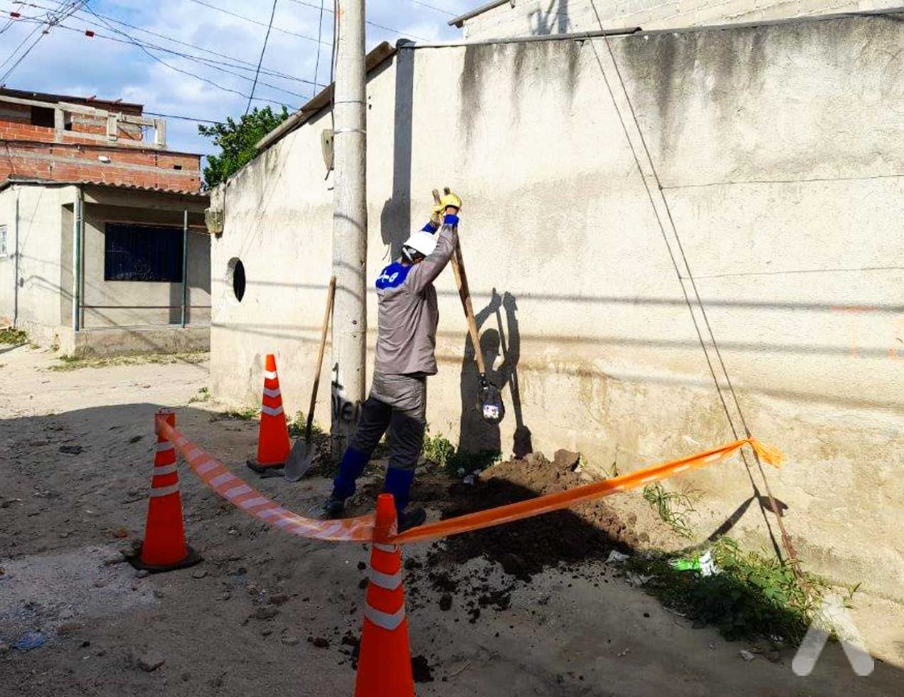 Air-e pone en marcha proyecto de redes eléctricas en el barrio Nueva Colombia