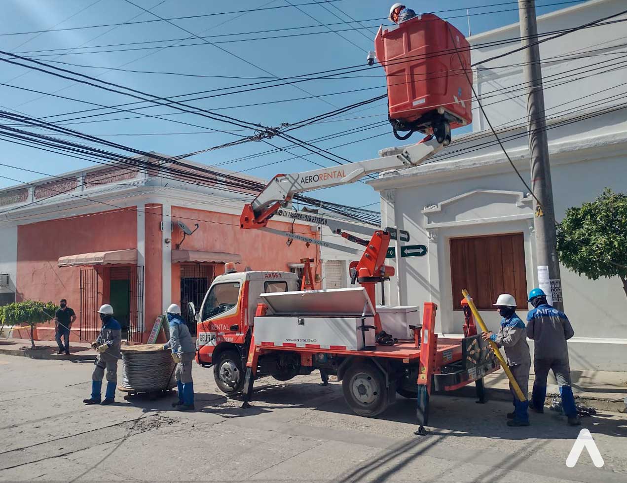 Trabajos de mejora en sectores de Santa Marta y Puebloviejo