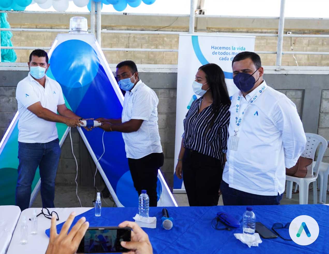 Air-e inauguró obras eléctricas para beneficiar a 1.359 familias en Ciénaga