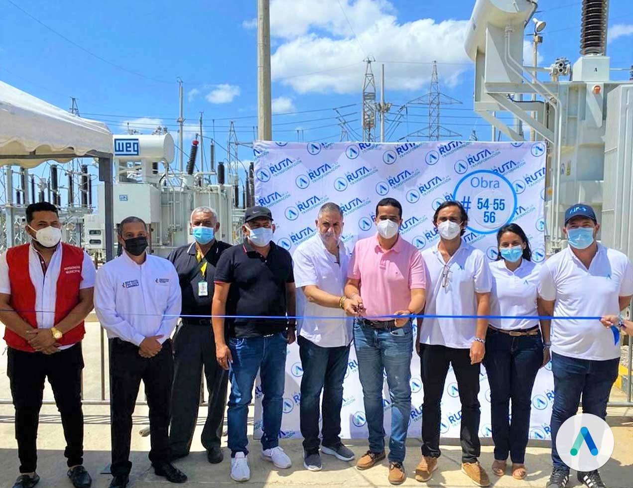 Air-e inauguró obras eléctricas que  benefician a 30.133 familias de Maicao