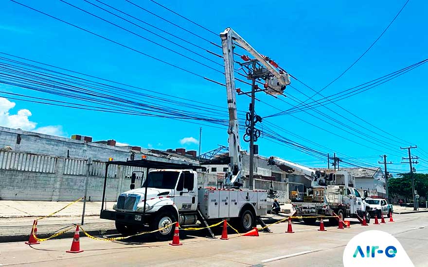 Inversión en nueva infraestructura eléctrica en el barrio San Felipe