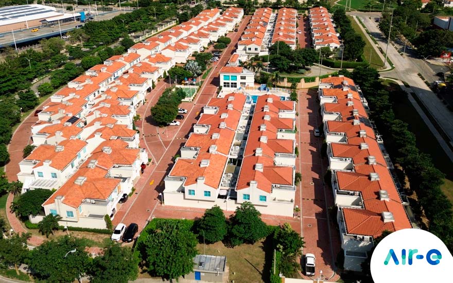 17 casas del Condominio Castellana Real con robo de energía en el norte de Barranquilla
