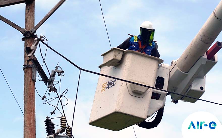 Adecuación de redes eléctricas en sectores de Soledad