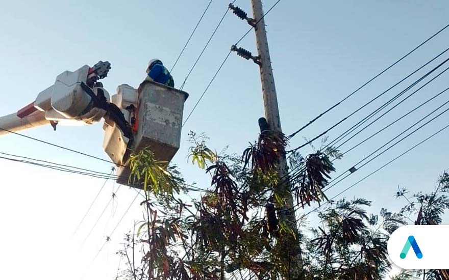 Jornada de mejora eléctrica en sectores de Barranquilla y municipios del Atlántico