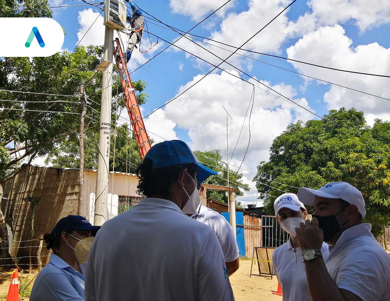 Etapa final del proyecto de normalización eléctrica en Las Marías en Riohacha