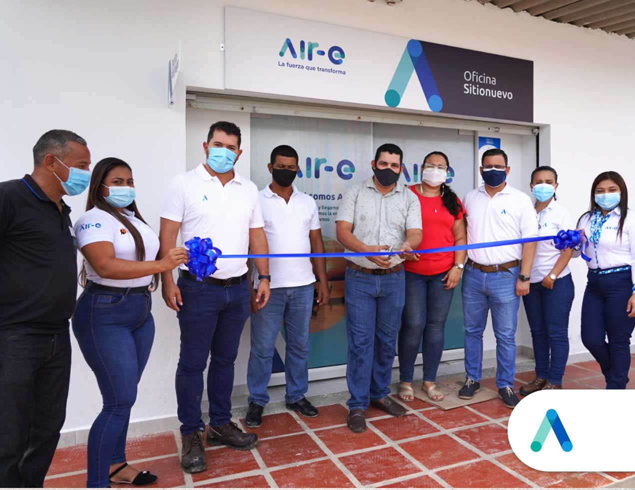 Inauguran oficina comercial de Air-e  en el municipio de Sitionuevo