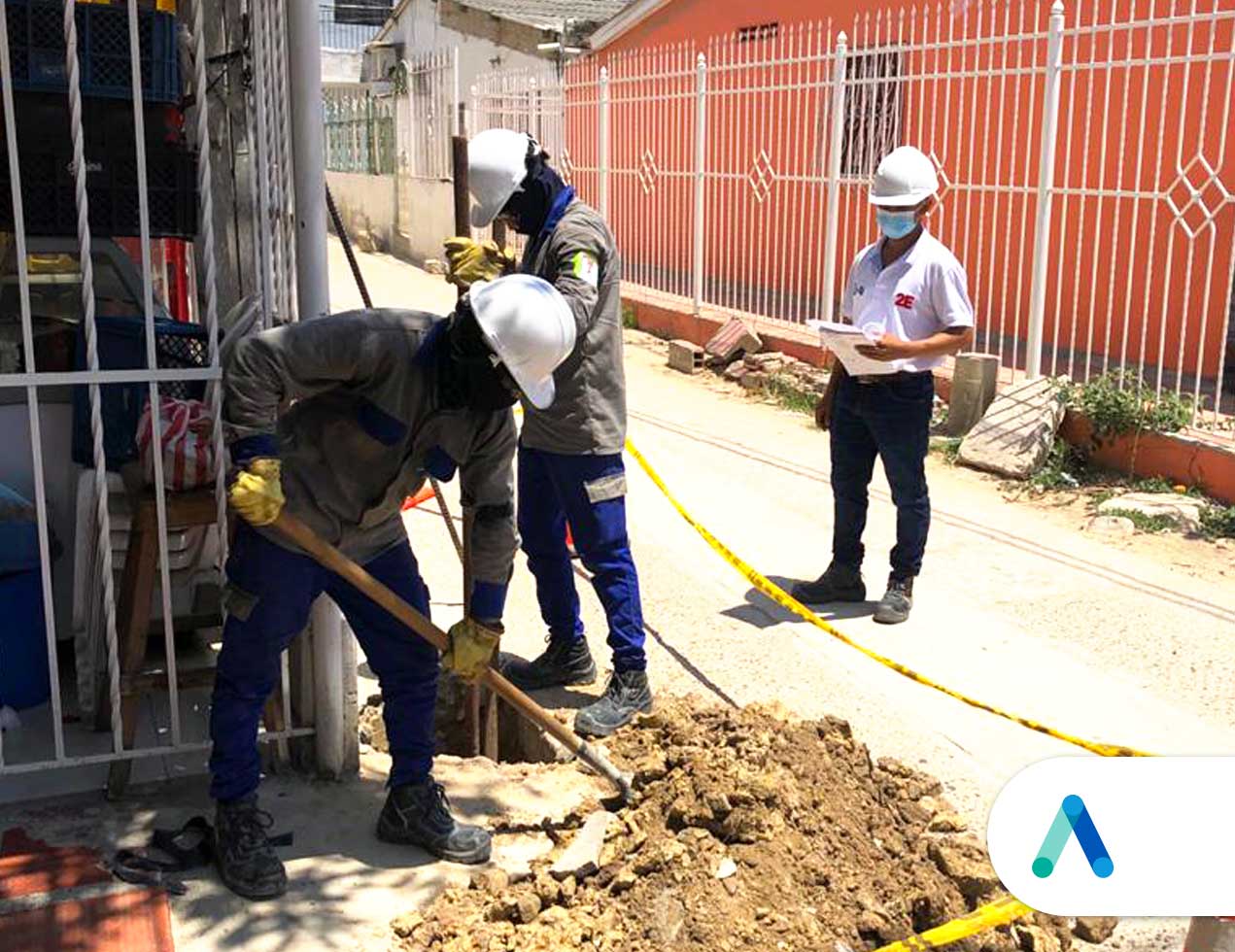 En Soledad Avanza en 50% reposición de redes eléctricas en el barrio Las Moras I Etapa 